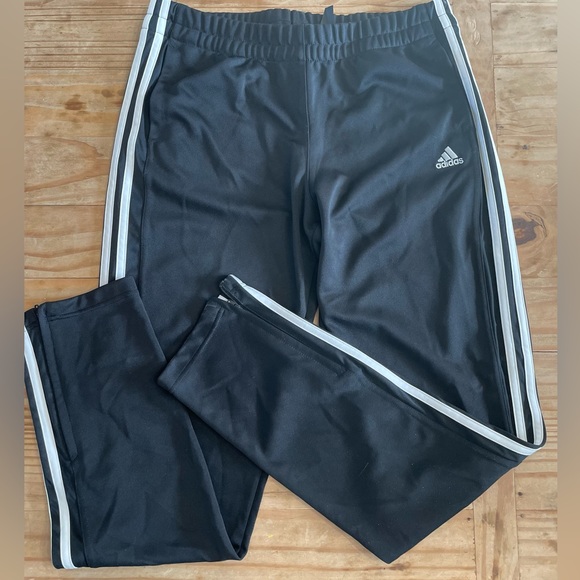Adidas T10 ankle zipper track pants - L - Picture 2 of 6